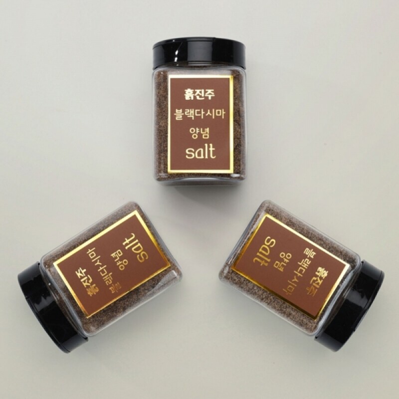 강원더몰,흑진주 다시마 불랙  양념 소금 (Black salt) 230g 4년 간수를 뺀 황금비법